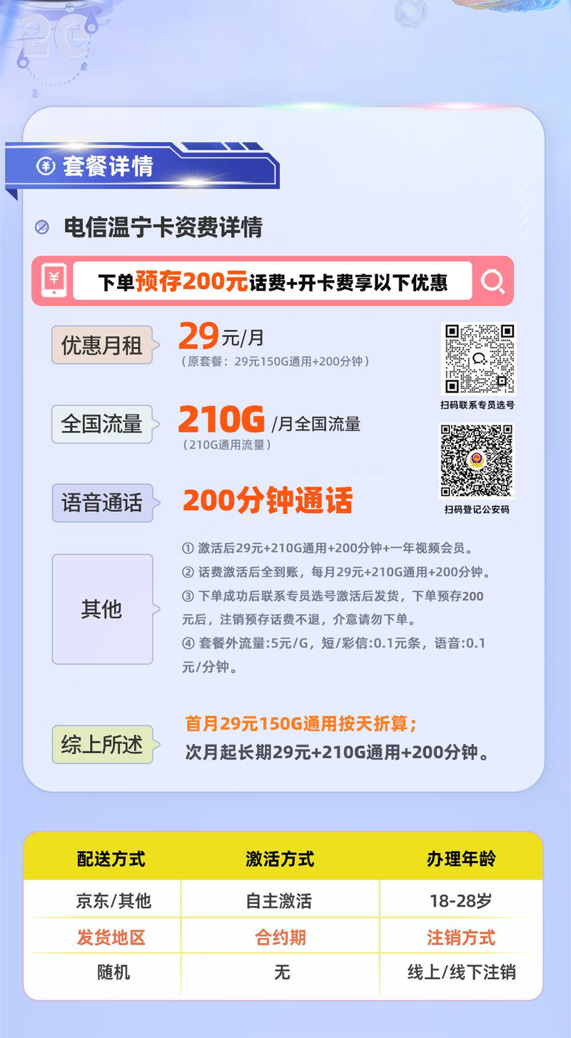 电信温宁卡【全国可发 加专员选号】详情.png